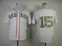 Boston Red Sox #15 Dustin Pedroia White USMC Cool Base Stitched MLB Jersey Boston Red Sox #15 Dustin Pedroia White USMC Cool Base Stitched MLB Jersey