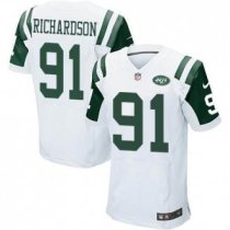 2013 NFL Nike New York Jets -91 Sheldon Richardson white Jersey(Elite) 2013 NFL Nike New York Jets -91 Sheldon Richardson white Jersey(Elite)