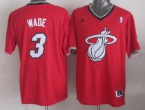 Miami Heat -3 Dwyane Wade Red 2013 Christmas Day Swingman Stitched NBA Jersey Miami Heat -3 Dwyane Wade Red 2013 Christmas Day Swingman Stitched NBA Jersey