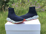 Authentic Balenciaga Speed Trainer Dark Blue
