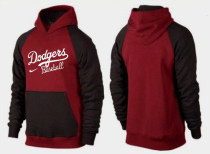 Los Angeles Dodgers Pullover Hoodie Burgundy Black Los Angeles Dodgers Pullover Hoodie Burgundy Black