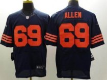 Nike Chicago Bears -69 Jared Allen Navy Blue 1940s Throwback NFL Elite Jersey Nike Chicago Bears -69 Jared Allen Navy Blue 1940s Throwback NFL Elite Jersey