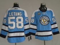 Pittsburgh Penguins -58 Kris Letang Stitched Blue NHL Jersey Pittsburgh Penguins -58 Kris Letang Stitched Blue NHL Jersey