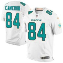Nike Miami Dolphins -84 Jordan Cameron White Stitched NFL New Elite Jersey Nike Miami Dolphins -84 Jordan Cameron White Stitched NFL New Elite Jersey