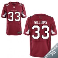 Nike Arizona Cardinals -33 Williams Jersey Red Elite Home Jersey