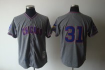 Mitchell And Ness 1968 Chicago Cubs -31 Fergie Jenkins Grey Stitched Throwback MLB Jersey Mitchell And Ness 1968 Chicago Cubs -31 Fergie Jenkins Grey Stitched Throwback MLB Jersey