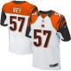 Nike Bengals -57 Vincent Rey White Men's Stitched NFL Elite Jersey