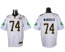 Nike New York Jets -74 Nick Mangold White 2016 Pro Bowl Stitched NFL Elite Jersey Nike New York Jets -74 Nick Mangold White 2016 Pro Bowl Stitched NFL Elite Jersey