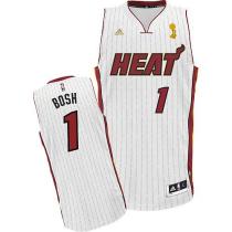 Miami Heat -1 Chris Bosh White 2012 Champions Ring Ceremony Stitched NBA Jersey Miami Heat -1 Chris Bosh White 2012 Champions Ring Ceremony Stitched NBA Jersey