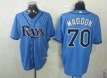 Tampa Bay Rays #70 Joe Maddon Light Blue Cool Base Stitched MLB Jersey Tampa Bay Rays #70 Joe Maddon Light Blue Cool Base Stitched MLB Jersey