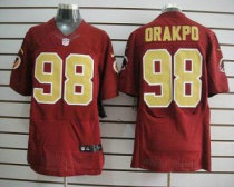 Nike Redskins -98 Brian Orakpo Red Alternate 80TH Throwback Stitched NFL Elite Jersey Nike Redskins -98 Brian Orakpo Red Alternate 80TH Throwback Stitched NFL Elite Jersey