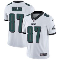 Nike Eagles -87 Brent Celek White Stitched NFL Vapor Untouchable Limited Jersey
