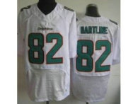 Nike Miami Dolphins 82 Brian Hartline White Elite NFL Jerseys