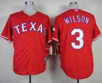Texas Rangers #3 Russell Wilson Red Cool Base Stitched MLB Jersey Texas Rangers #3 Russell Wilson Red Cool Base Stitched MLB Jersey