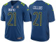 2017 PRO BOWL NFC LANDON COLLINS BLUE GAME JERSEY