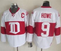 Detroit Red Wings -9 Gordie Howe White Winter Classic CCM Throwback Stitched NHL Jersey Detroit Red Wings -9 Gordie Howe White Winter Classic CCM Throwback Stitched NHL Jersey