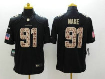 Miami Dolphins -91 Cameron Wake Nike Black Salute To Service Jersey Miami Dolphins -91 Cameron Wake Nike Black Salute To Service Jersey