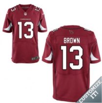 Nike Arizona Cardinals -13 Brown Jersey Red Elite Home Jersey