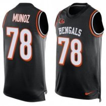 Nike Bengals -78 Anthony Munoz Black Team Color Stitched NFL Limited Tank Top Jersey Nike Bengals -78 Anthony Munoz Black Team Color Stitched NFL Limited Tank Top Jersey