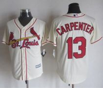 St Louis Cardinals #13 Matt Carpenter Cream New Cool Base Stitched MLB Jersey St Louis Cardinals #13 Matt Carpenter Cream New Cool Base Stitched MLB Jersey