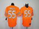 Nike Bears -55 Lance Briggs Orange Alternate Stitched NFL Elite Jersey