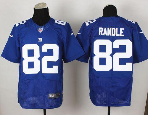 Nike New York Giants #82 Rueben Randle Royal Blue Team Color Men's Stitched NFL Elite Jersey