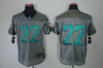 Nike Dolphins -22 Reggie Bush Grey Shadow Stitched NFL Elite Jersey Nike Dolphins -22 Reggie Bush Grey Shadow Stitched NFL Elite Jersey