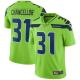 Nike Seahawks -31 Kam Chancellor Green Stitched NFL Limited Rush Jersey