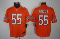 Nike Bears -55 Lance Briggs Orange Alternate Stitched NFL Limited Jersey Nike Bears -55 Lance Briggs Orange Alternate Stitched NFL Limited Jersey