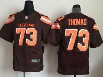 Nike Cleveland Browns -73 Joe Thomas Brown Team Color Stitched NFL New Elite Jersey Nike Cleveland Browns -73 Joe Thomas Brown Team Color Stitched NFL New Elite Jersey