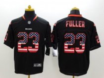 New Nike Chicago Bears -23 Fuller USA Flag Fashion Black Elite Jerseys New Nike Chicago Bears -23 Fuller USA Flag Fashion Black Elite Jerseys