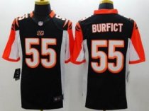 Nike Cincinnati Bengals -55 Vontaze Burfict Black Team Color NFL Limited Jersey Nike Cincinnati Bengals -55 Vontaze Burfict Black Team Color NFL Limited Jersey