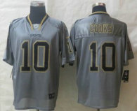 New Nike New Orleans Saints 10 Cooks Lights Out Grey Elite Jerseys
