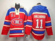 Montreal Canadiens -11 Brendan Gallagher Red Sawyer Hooded Sweatshirt Stitched NHL Jersey Montreal Canadiens -11 Brendan Gallagher Red Sawyer Hooded Sweatshirt Stitched NHL Jersey