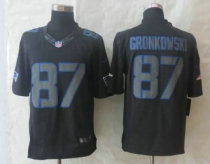 New Nike New England Patriots -87 Rob Gronkowski Impact Limited Black Jerseys New Nike New England Patriots -87 Rob Gronkowski Impact Limited Black Jerseys