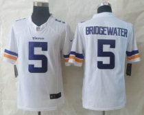 New Nike Minnesota Vikings -5 Teddy Bridgewater White Limited Jerseys New Nike Minnesota Vikings -5 Teddy Bridgewater White Limited Jerseys