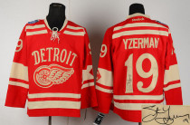 Autographed Detroit Red Wings -19 Steve Yzerman Red 2014 Winter Classic Stitched NHL Jersey Autographed Detroit Red Wings -19 Steve Yzerman Red 2014 Winter Classic Stitched NHL Jersey