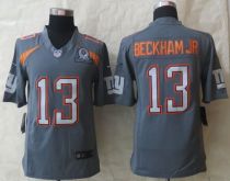 Nike New York Giants #13 Odell Beckham Jr Grey Pro Bowl Men's Stitched NFL Elite Team Irvin Jersey Nike New York Giants #13 Odell Beckham Jr Grey Pro Bowl Men's Stitched NFL Elite Team Irvin Jersey