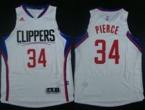 Los Angeles Clippers -34 Paul Pierce White Stitched NBA Jersey Los Angeles Clippers -34 Paul Pierce White Stitched NBA Jersey