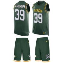 Packers -39 Demetri Goodson Green Team Color Stitched NFL Limited Tank Top Suit Jersey Packers -39 Demetri Goodson Green Team Color Stitched NFL Limited Tank Top Suit Jersey