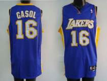 Los Angeles Lakers -16 Pau Gasol Stitched Purple NBA Jersey Los Angeles Lakers -16 Pau Gasol Stitched Purple NBA Jersey