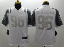 Nike New York Jets -96 Muhammad Wilkerson White NFL Limited Platinum Jersey Nike New York Jets -96 Muhammad Wilkerson White NFL Limited Platinum Jersey