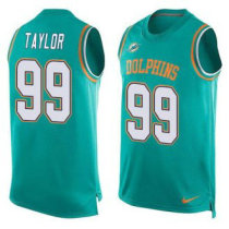 Nike Miami Dolphins -99 Jason Taylor Aqua Green Team Color Stitched NFL Limited Tank Top Jersey Nike Miami Dolphins -99 Jason Taylor Aqua Green Team Color Stitched NFL Limited Tank Top Jersey