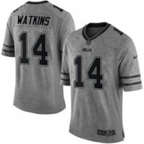 Nike Buffalo Bills -14 Sammy Watkins Gray Stitched NFL Limited Gridiron Gray Jersey Nike Buffalo Bills -14 Sammy Watkins Gray Stitched NFL Limited Gridiron Gray Jersey