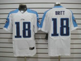 Nike Titans -18 Kenny Britt White Stitched NFL Elite Jersey