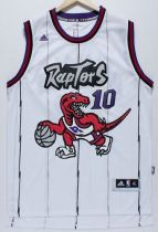 Toronto Raptors -10 DeMar DeRozan White Throwback Stitched NBA Jersey Toronto Raptors -10 DeMar DeRozan White Throwback Stitched NBA Jersey