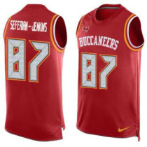 Nike Buccaneers -87 Austin Seferian-Jenkins Red Team Color Stitched NFL Limited Tank Top Jersey Nike Buccaneers -87 Austin Seferian-Jenkins Red Team Color Stitched NFL Limited Tank Top Jersey