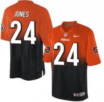 Nike Bengals -24 Adam Jones Orange Black Stitched NFL Elite Fadeaway Fashion Jersey Nike Bengals -24 Adam Jones Orange Black Stitched NFL Elite Fadeaway Fashion Jersey