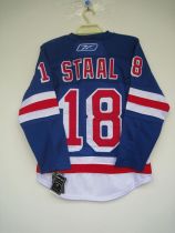 New York Rangers -18 Marc Staal Stitched Blue NHL Jersey New York Rangers -18 Marc Staal Stitched Blue NHL Jersey