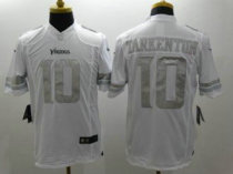 Nike Minnesota Vikings -10 Fran Tarkenton White NFL Limited Platinum Jersey Nike Minnesota Vikings -10 Fran Tarkenton White NFL Limited Platinum Jersey